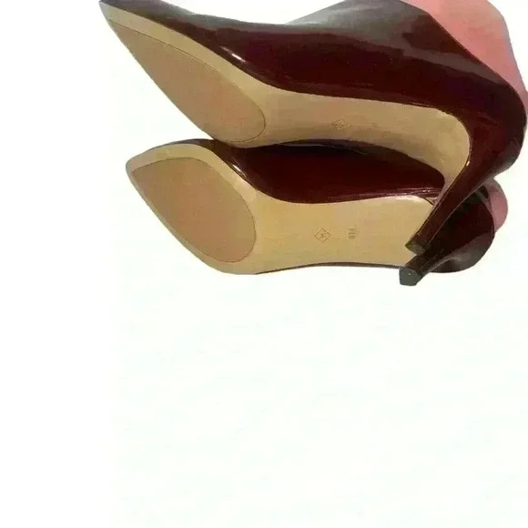 Halogen Atlantic-Pacific Black Andi Stiletto Pointy Toe Mule Shoes 8 M - Picture 7 of 11